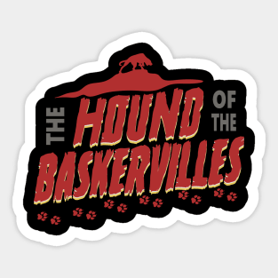 The Hound Of The Baskervilles Sticker